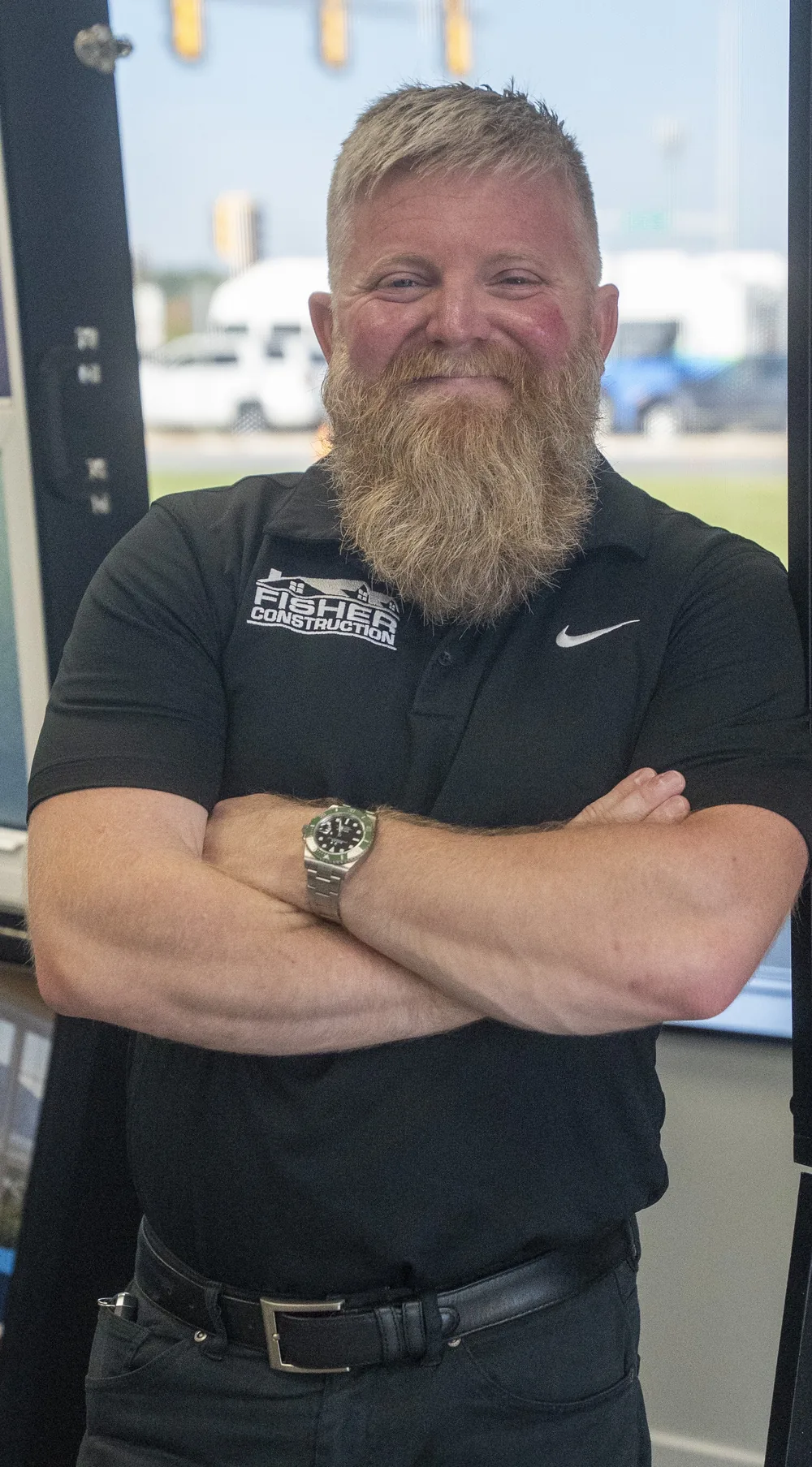 Drake Fisher, founder of Fisher Construction